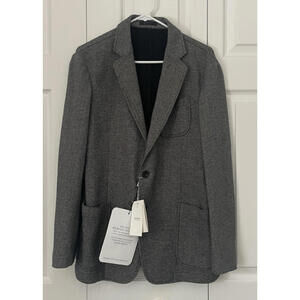 NWT Armani Collection Soft Gray Giacca Blazer 42R